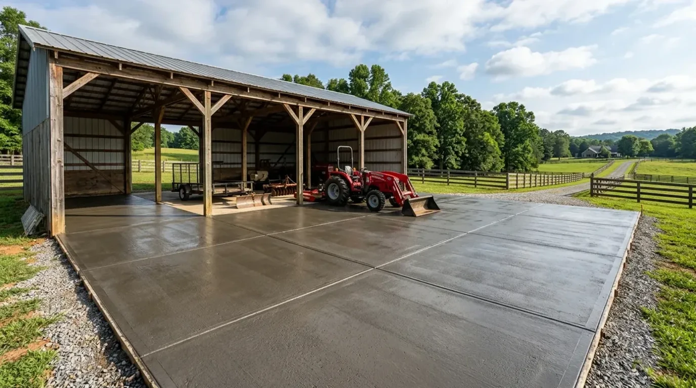 Concrete Masters v2 Concrete flooring project in Loganville, GA