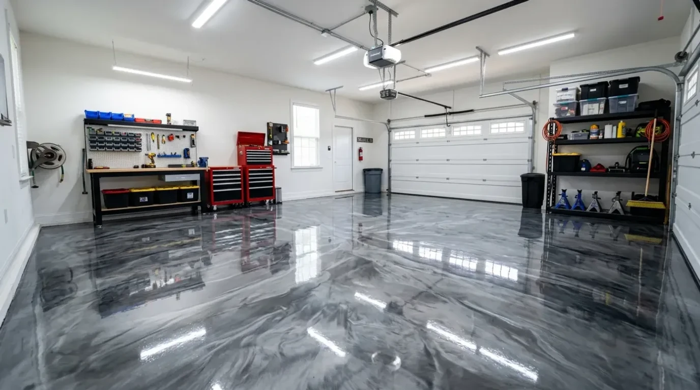 Concrete Masters v2 Concrete flooring project in Snellville, GA